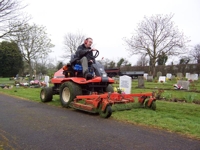 Picture of Grass Cutting at Cemeteries 