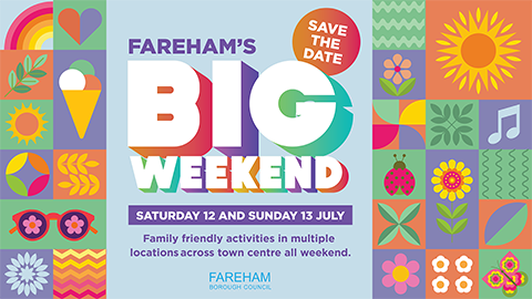 Fareham's Big Weekend banner