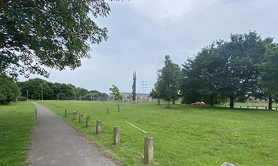 Greenspace with path