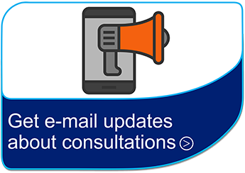 Get email updates about consultations
