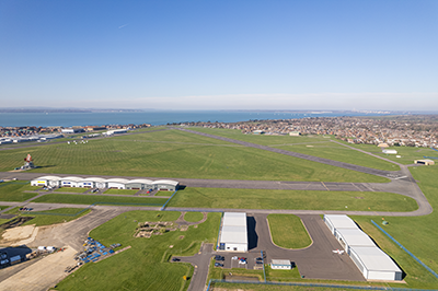Solent Airport aerial