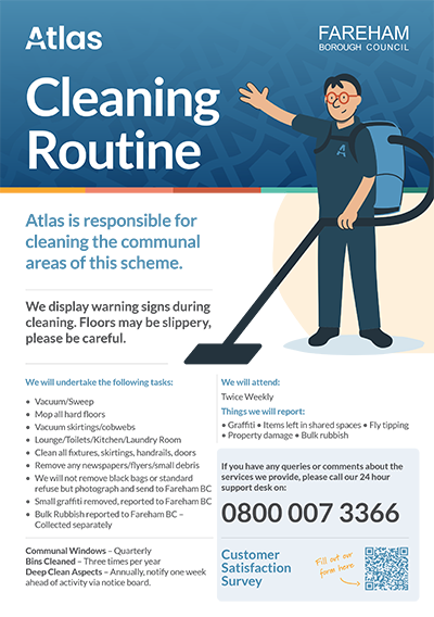 Atlas Cleaning poster