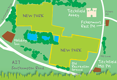 Titchfield Park map 