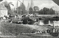 An old image of Fareham Quay