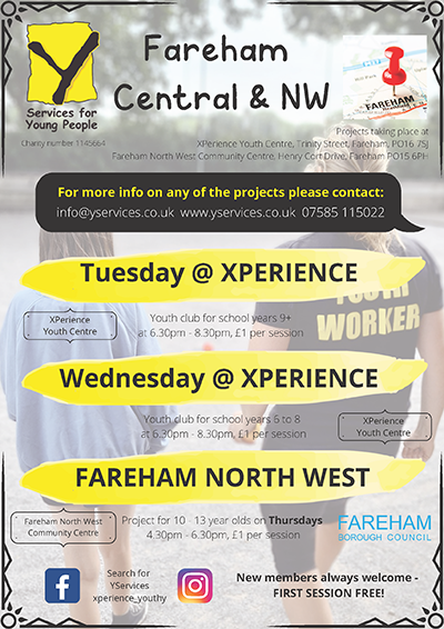 Fareham Central and NW Y Services