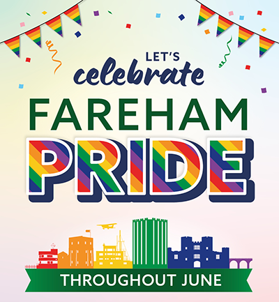Let's celebrate Fareham pride June 2026