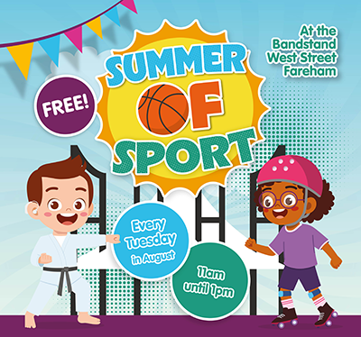 Summer of Sport every Tuesday throughout August at the bandstand