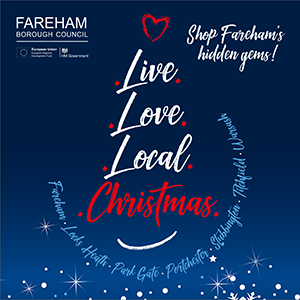 Live, Love, Local Christmas logo
