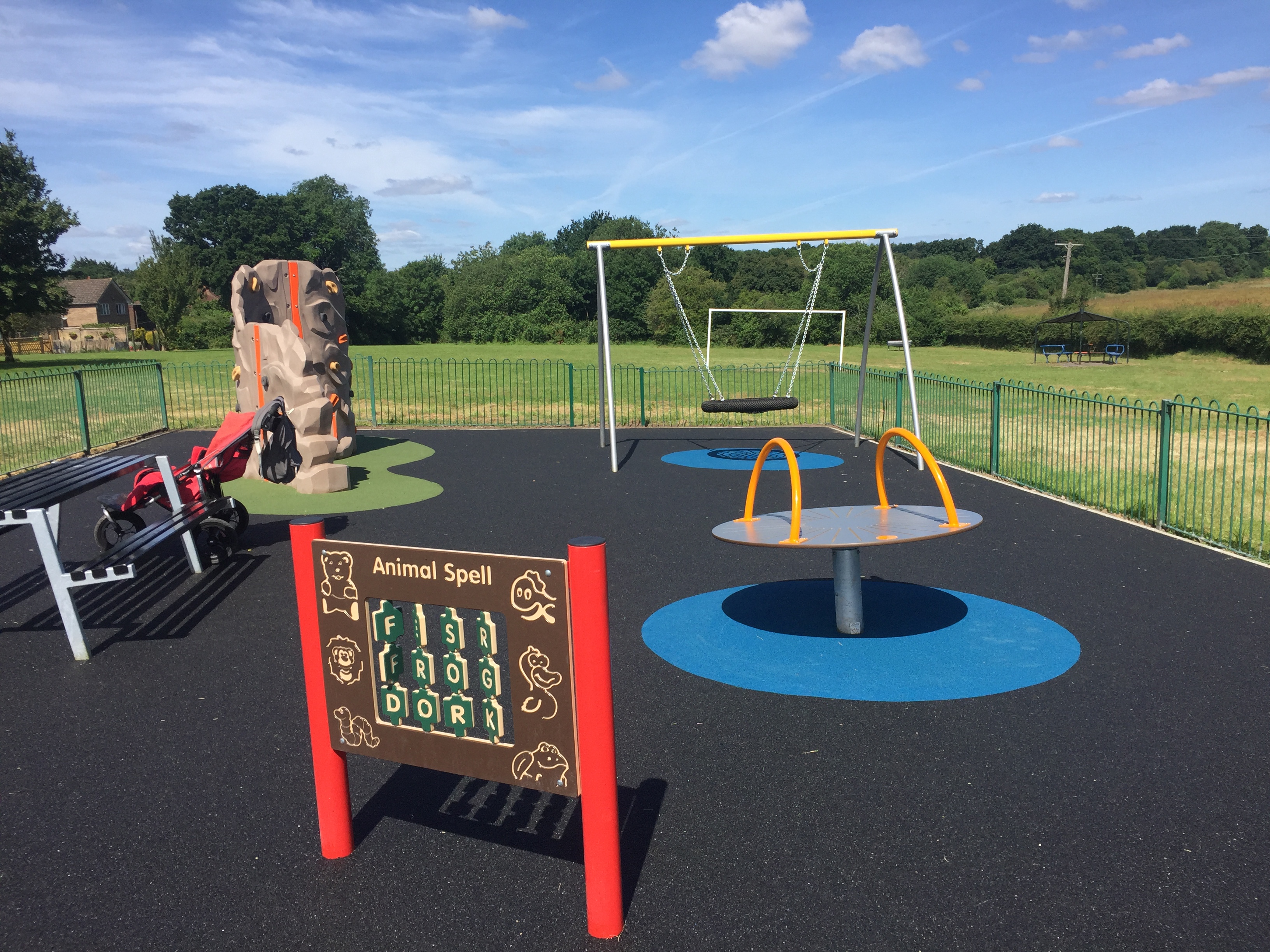 Information about the location of play areas in Fareham