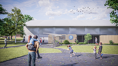 Padel tennis exterior