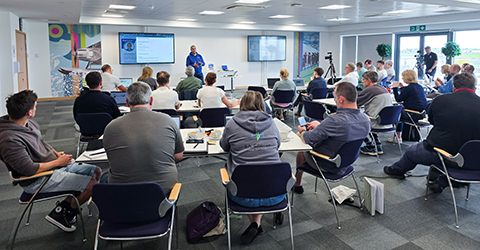 Business networking event at Fareham Innovation Centre