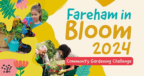 Fareham in Bloom 2024 logo