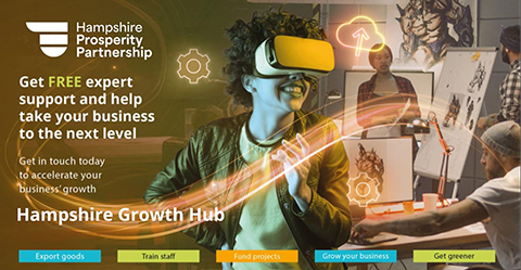 Hampshire Growth Hub banner