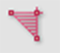 Screenshot of area tool icon, triangular in shape with lines across