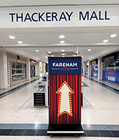 Fareham Shopping Centre north south route