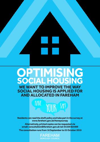 Have your say on social housing in Fareham 