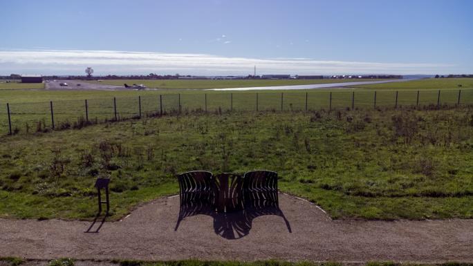 Photo of commemorative bench