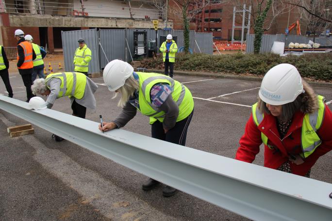 Beam signing 