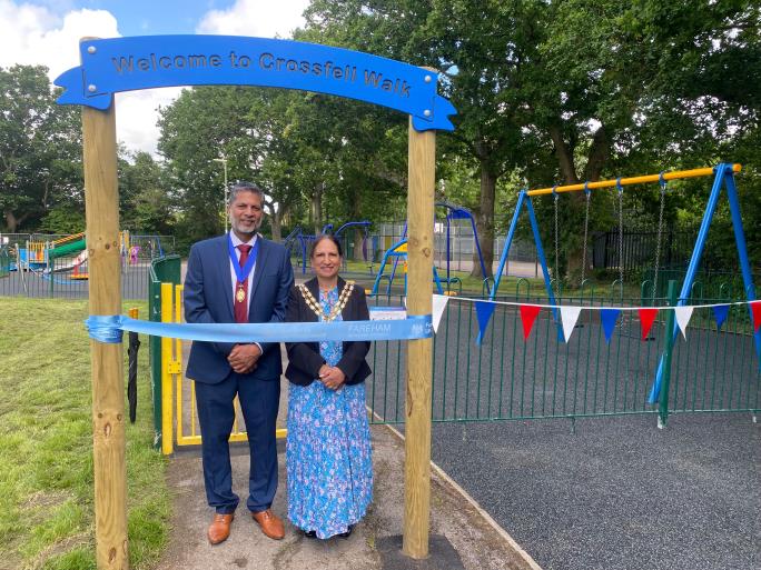 Crossfell Walk play area re-opening