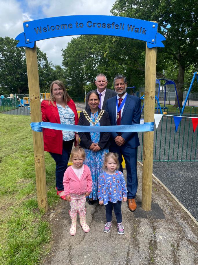 Crossfell Walk play area re-opening