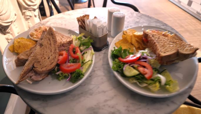 Westbury Manor sandwiches