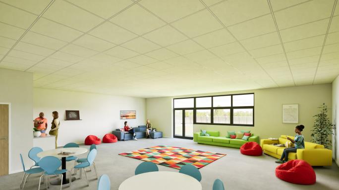 Youth area - CGI is for illustrative purposes and may be subject to change