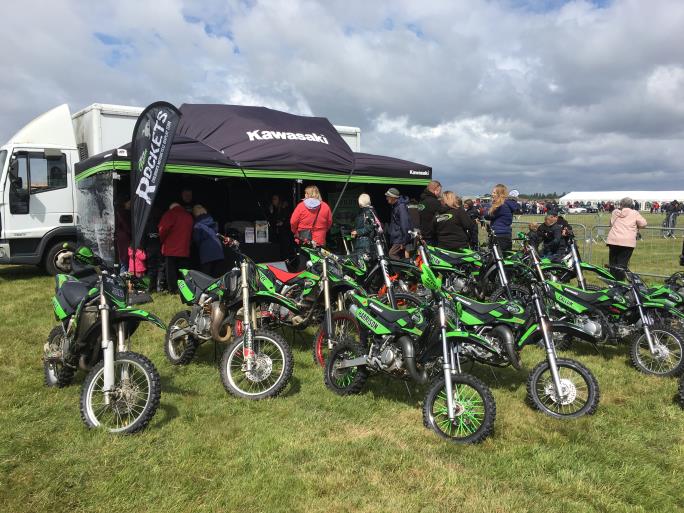 Motorbike display team