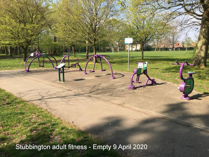 Stubbington adult fitness - Empty 9 April 2020