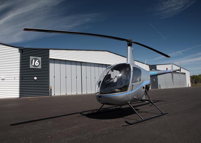 Faraday Hangars - Helicopter