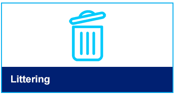 Litter button