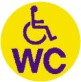 A picture of the Accessible Toilet symbol