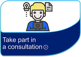 take part in a consultation button