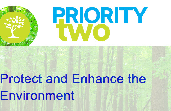Priority Two Protect and Enhance the Environment