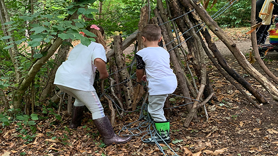 More on Play Day at Holly Hill Woodland Park