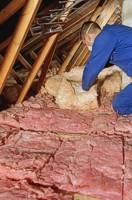 An image of loft insulation