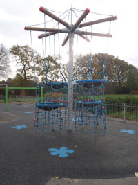 The refurbished Blackbrook play area