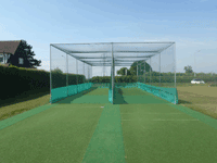 Locks Heath Cricket pitch