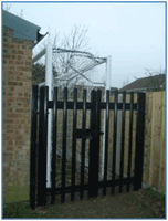 New external storing area at Osborne Road