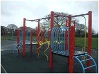 Example of equipment in a play area