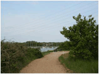 View of Fareham Creek from FEAT coastal footpath