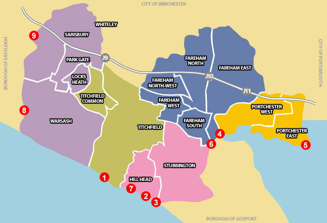 Foreshore Map