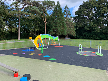 Locks Heath House Park play area