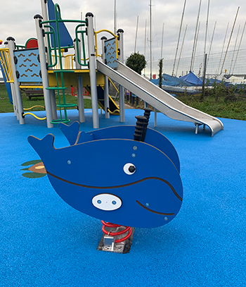 Salterns Park play area