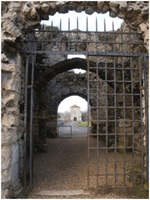 Entrance to Portchester Castle