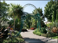 A photo of the entrace to the Sensory Garden