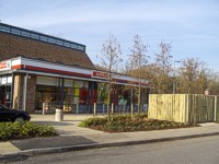 An image of the shop adjacent to Whiteley Community Centre