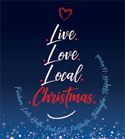 Live Love Local Christmas logo