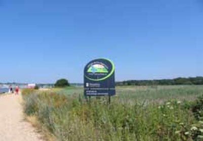 Washash nature reserve sign