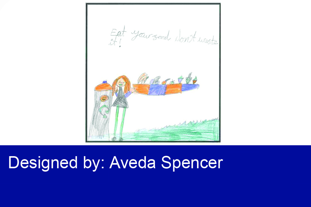 Poster designed by Aveda Spencer