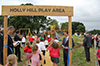 Thumbnail of Children running to play area